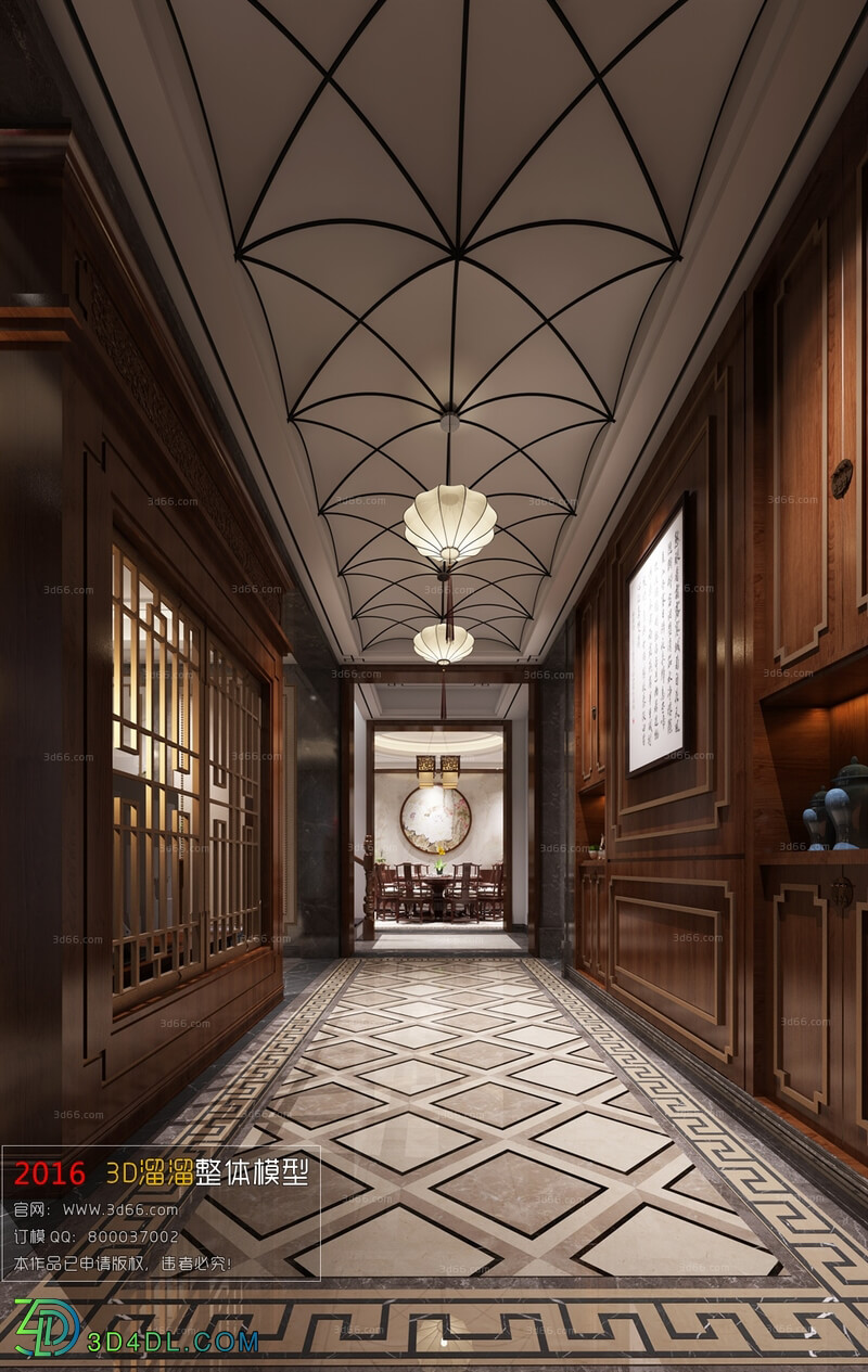 3D66 2016 Chinese Style Lobby 2014 C004