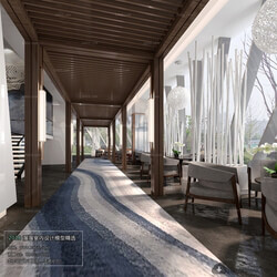 3D66 2016 Chinese Style Office Space 26519 C006 
