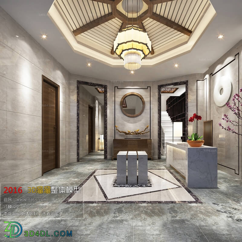 3D66 2016 Chinese Style Reception Hall 1368 C008