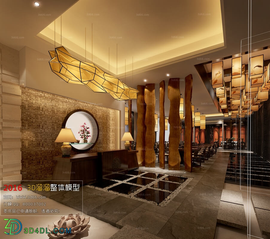 3D66 2016 Chinese Style Restaurant 1423 C006