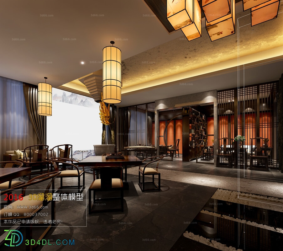 3D66 2016 Chinese Style Restaurant 1423 C006