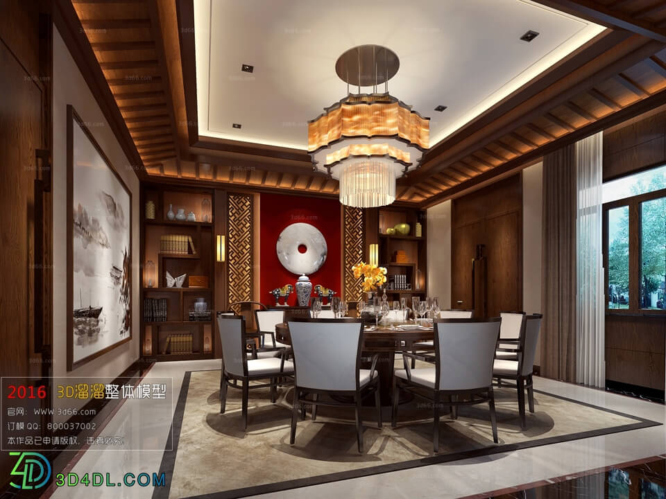 3D66 2016 Chinese Style Restaurant 1872 C001
