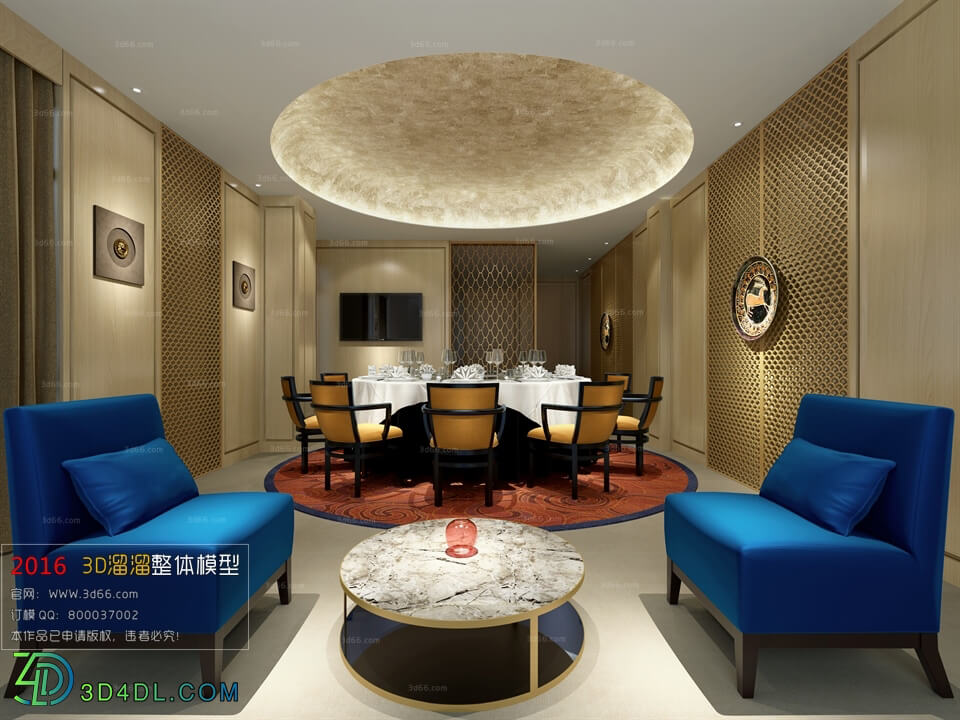 3D66 2016 Chinese Style Restaurant 1880 C009
