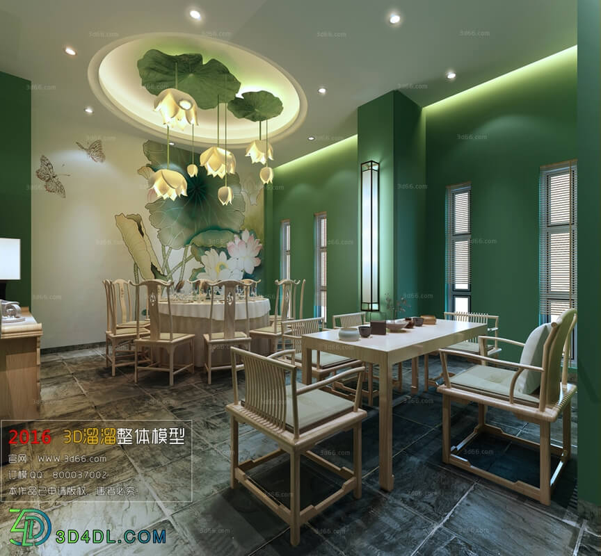 3D66 2016 Chinese Style Restaurant 1882 C011