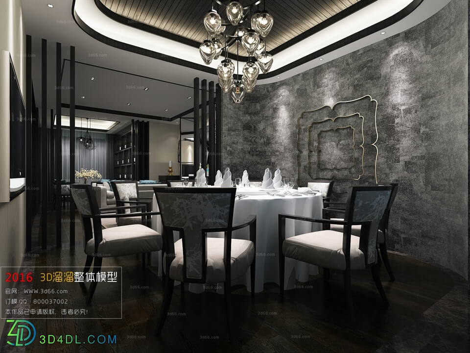 3D66 2016 Chinese Style Restaurant 1888 C017