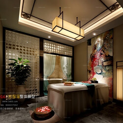 3D66 2016 Chinese Style Steam Room 1583 C002 