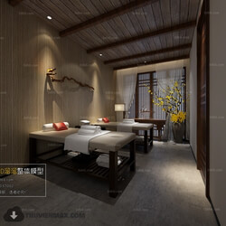 3D66 2016 Chinese Style Steam Room 3519 042 