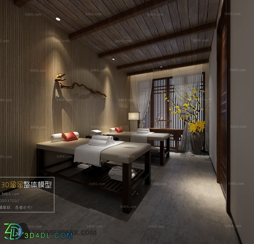 3D66 2016 Chinese Style Steam Room 3519 042
