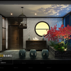3D66 2016 Chinese Style Waiting Room 1287 C018 