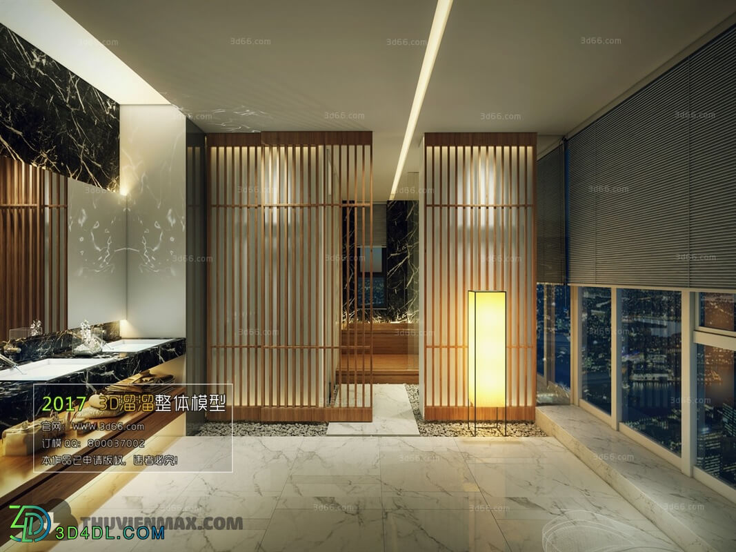 3D66 2017 Chinese Style Bathroom 2976 042