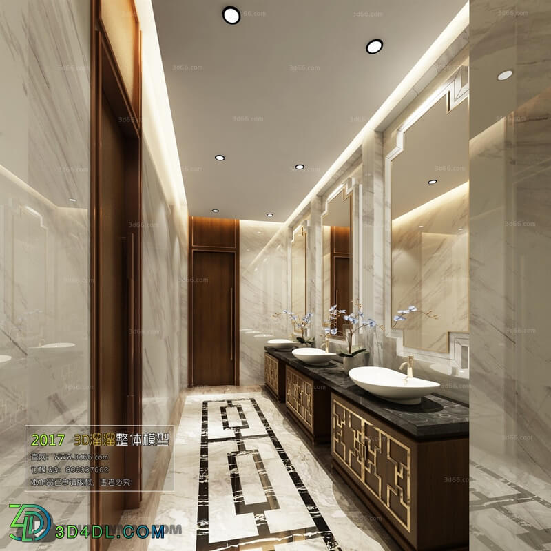 3D66 2017 Chinese Style Bathroom 2977 043