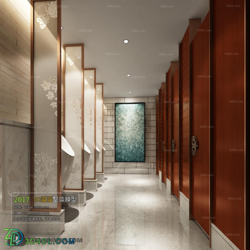 3D66 2017 Chinese Style Bathroom 2983 049