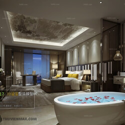 3D66 2017 Chinese Style Bedroom Hotel 3577 033 