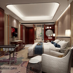 3D66 2017 Chinese Style Bedroom Hotel 3581 037 