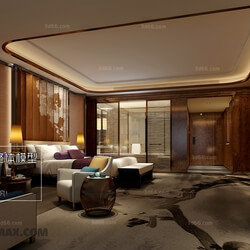 3D66 2017 Chinese Style Bedroom Hotel 3584 040 