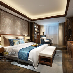 3D66 2017 Chinese Style Bedroom 2732 116 