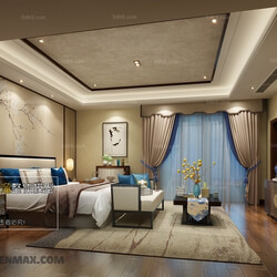 3D66 2017 Chinese Style Bedroom 2733 117 