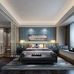 3D66 2017 Chinese Style Bedroom 2741 125 