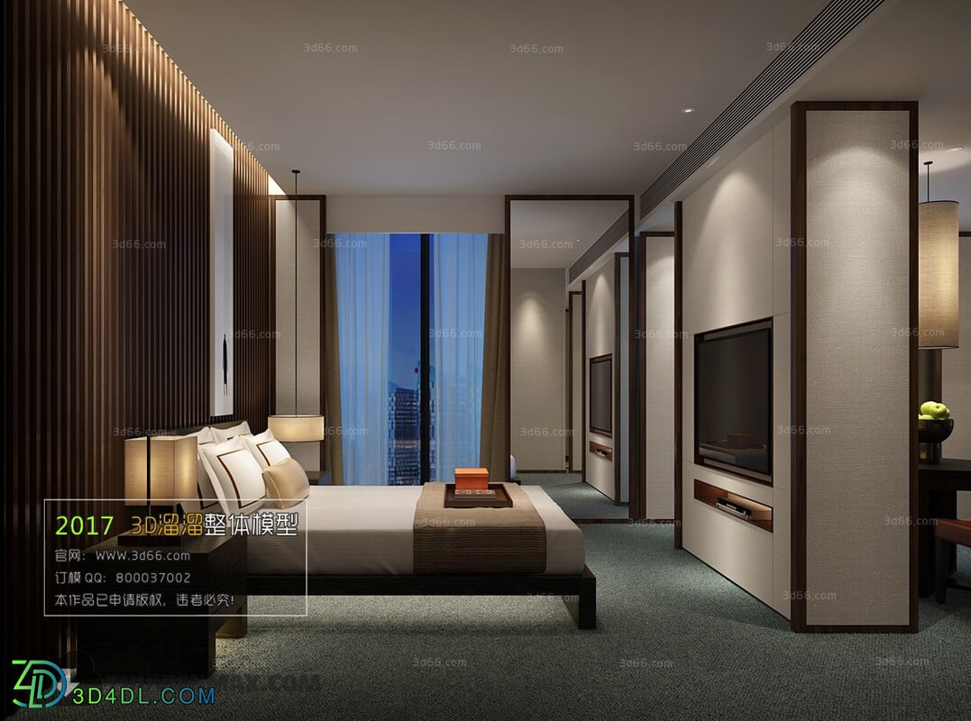 3D66 2017 Chinese Style Bedroom 2742 126