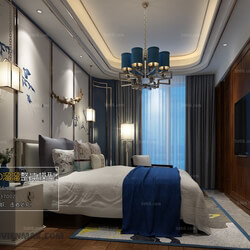 3D66 2017 Chinese Style Bedroom 2748 132 