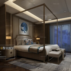 3D66 2017 Chinese Style Bedroom 2749 133 