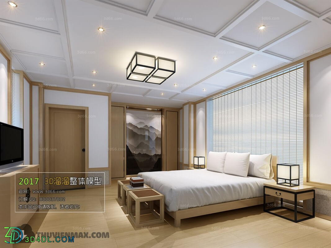 3D66 2017 Chinese Style Bedroom 2751 135