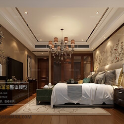 3D66 2017 Chinese Style Bedroom 2753 137 
