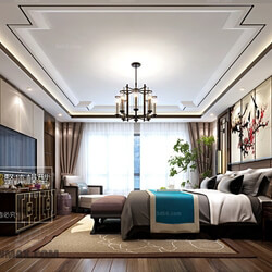 3D66 2017 Chinese Style Bedroom 2754 138 