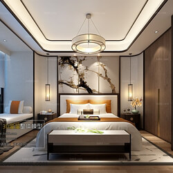 3D66 2017 Chinese Style Bedroom 2755 139 
