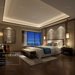 3D66 2017 Chinese Style Bedroom 2756 140 