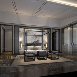 3D66 2017 Chinese Style Bedroom 2762 146 