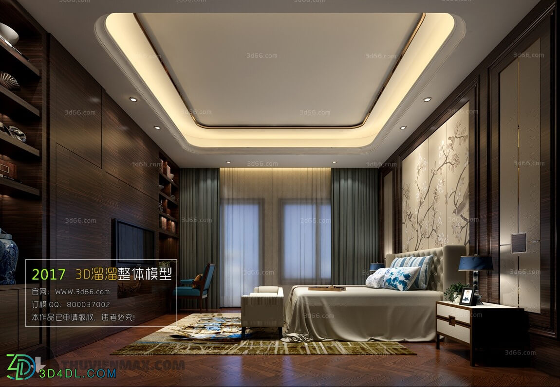 3D66 2017 Chinese Style Bedroom 2769 153