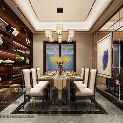 3D66 2017 Chinese Style Dining Room 2519 054 