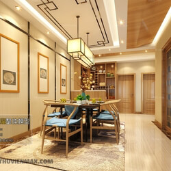 3D66 2017 Chinese Style Dining Room 2529 064 