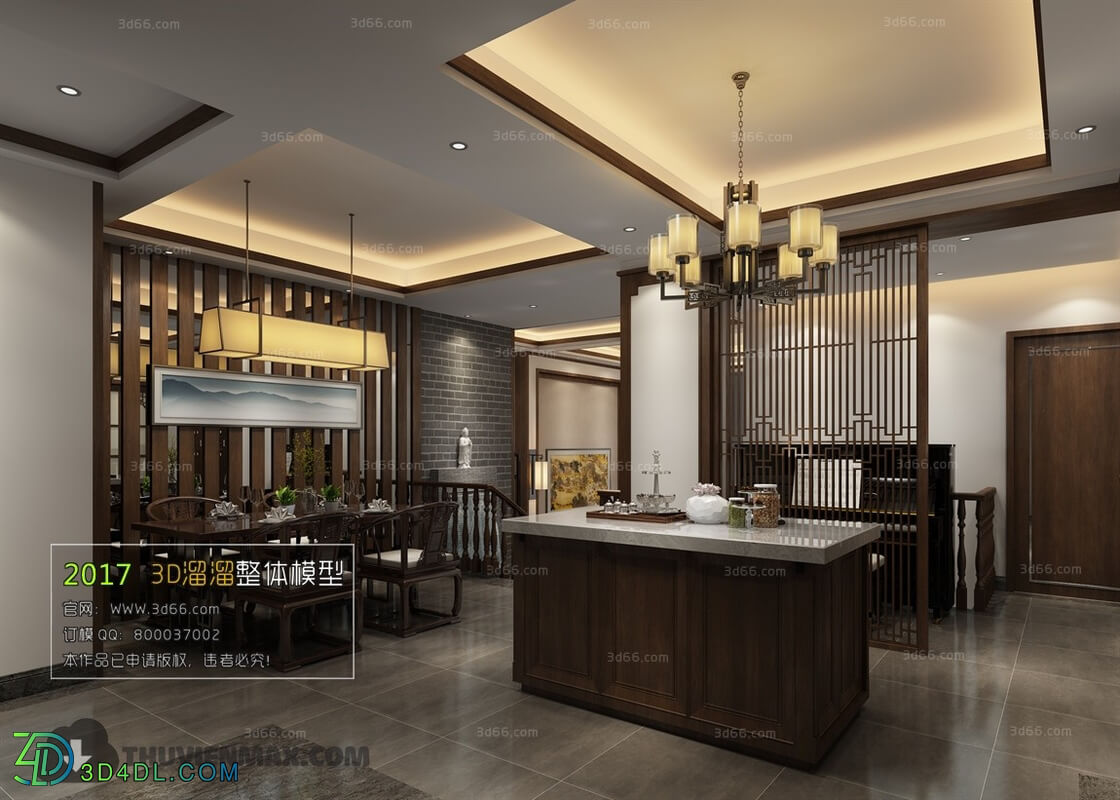 3D66 2017 Chinese Style Dining Room 2531 066