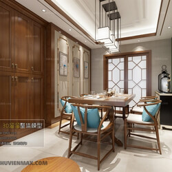 3D66 2017 Chinese Style Dining Room 2532 067 