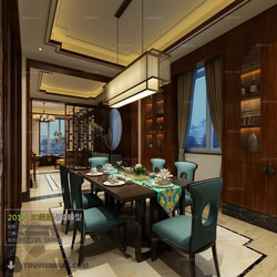 3D66 2017 Chinese Style Dining Room 2533 068 