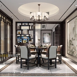 3D66 2017 Chinese Style Dining Room 2543 078 