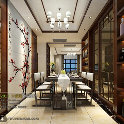 3D66 2017 Chinese Style Dining Room 2547 082 