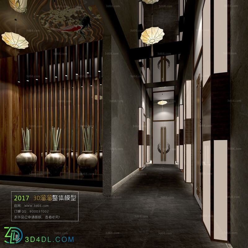 3D66 2017 Chinese Style Elevator Space 3721 044