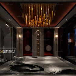 3D66 2017 Chinese Style Elevator Space 3722 045 