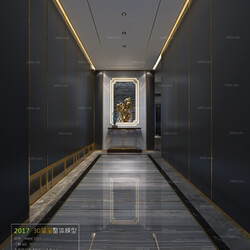 3D66 2017 Chinese Style Elevator Space 3729 052 