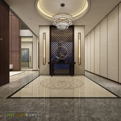3D66 2017 Chinese Style Elevator Space 3730 053 