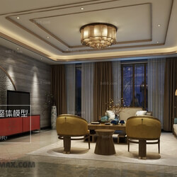 3D66 2017 Chinese Style Living Room 2220 169 