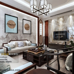 3D66 2017 Chinese Style Living Room 2223 172 