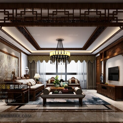 3D66 2017 Chinese Style Living Room 2257 206 