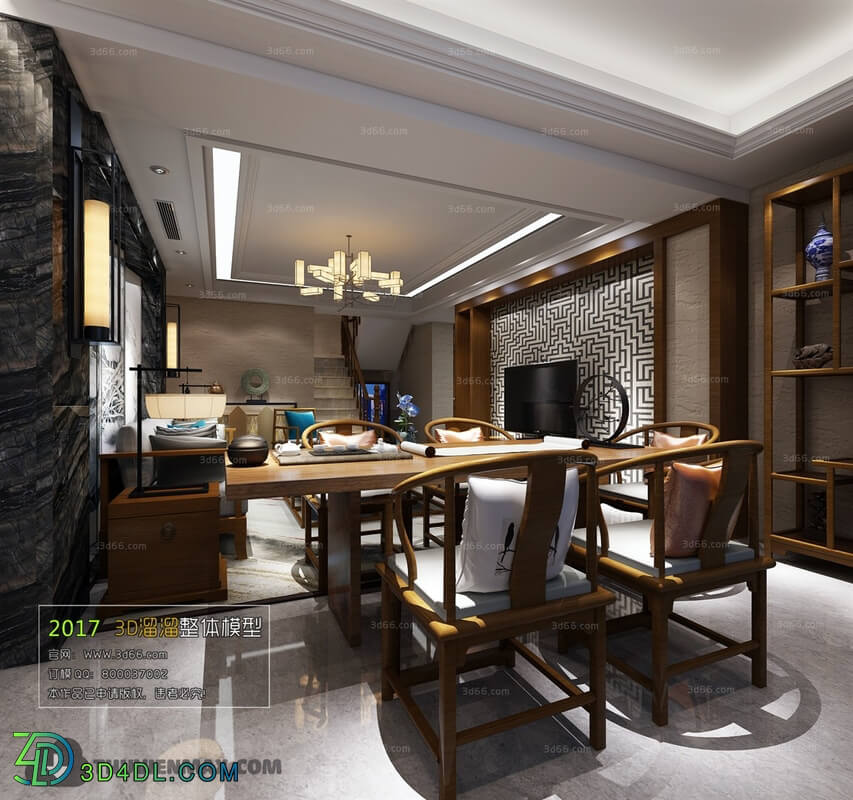 3D66 2017 Chinese Style Living Room 2261 210