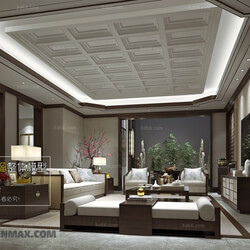 3D66 2017 Chinese Style Living Room 2264 213 