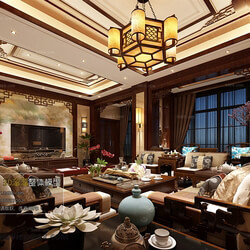 3D66 2017 Chinese Style Living Room 2274 223 