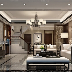 3D66 2017 Chinese Style Living Room 2276 225 